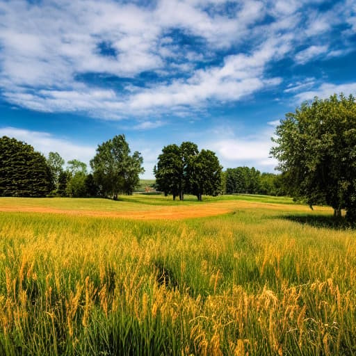  hot summer fields hyperrealistic, full body, detailed clothing, highly detailed, cinematic lighting, stunningly beautiful, intricate, sharp focus, f/1. 8, 85mm, (centered image composition), (professionally color graded), ((bright soft diffused light)), volumetric fog, trending on instagram, trending on tumblr, HDR 4K, 8K