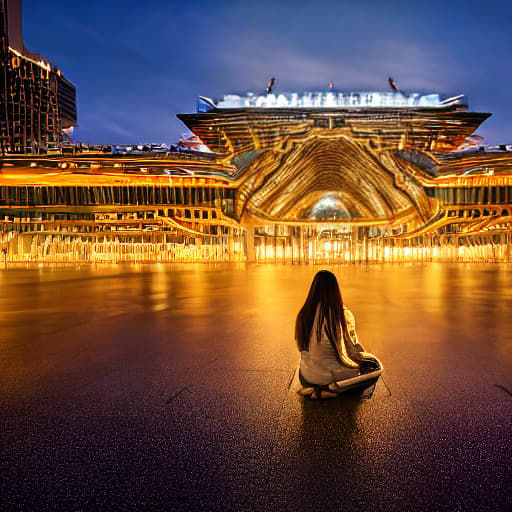  (woman reflecting on a computer gold and earthy colors), <lora:3DMM_V12:1>, 3D, highly detailed, 4k, high quality hyperrealistic, full body, detailed clothing, highly detailed, cinematic lighting, stunningly beautiful, intricate, sharp focus, f/1. 8, 85mm, (centered image composition), (professionally color graded), ((bright soft diffused light)), volumetric fog, trending on instagram, trending on tumblr, HDR 4K, 8K