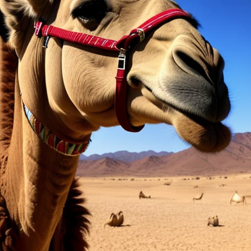  a camel singing