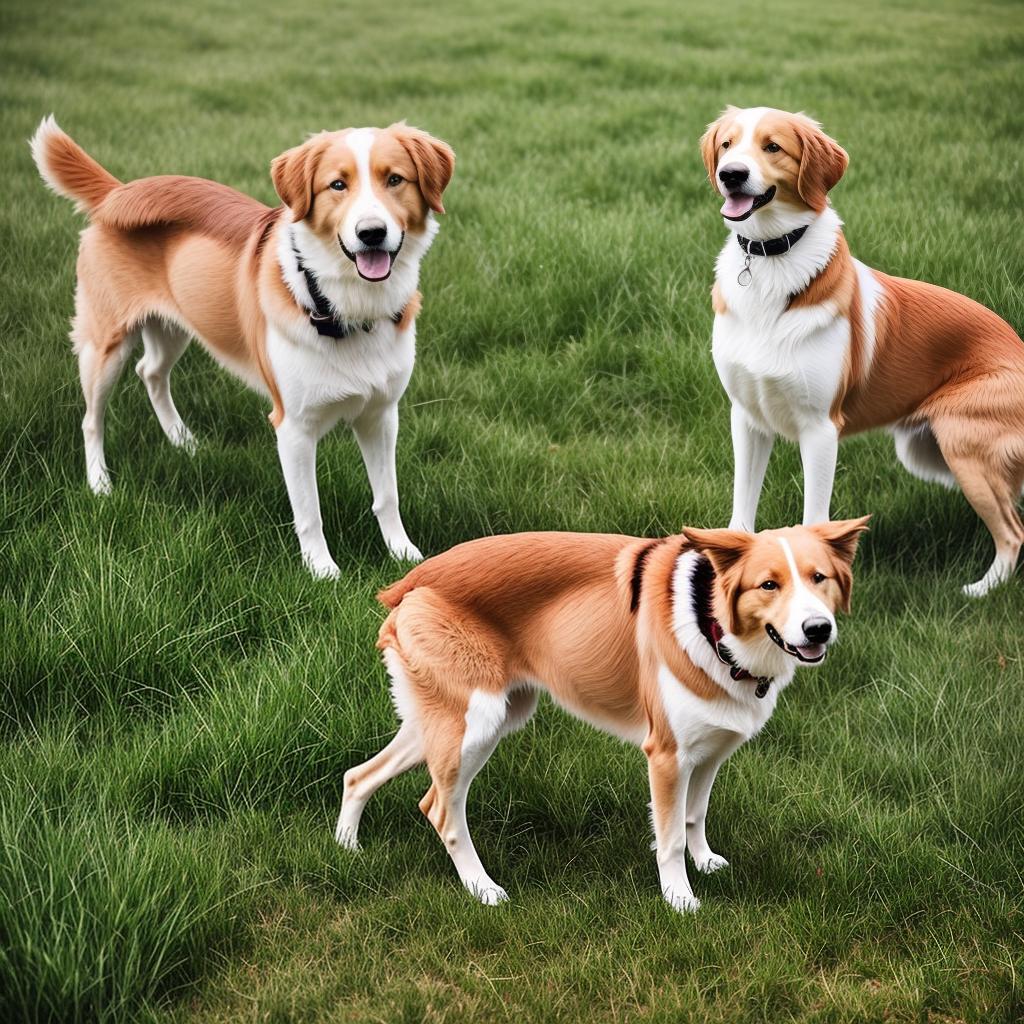  A realistic dog in the grass hyperrealistic, full body, detailed clothing, highly detailed, cinematic lighting, stunningly beautiful, intricate, sharp focus, f/1. 8, 85mm, (centered image composition), (professionally color graded), ((bright soft diffused light)), volumetric fog, trending on instagram, trending on tumblr, HDR 4K, 8K