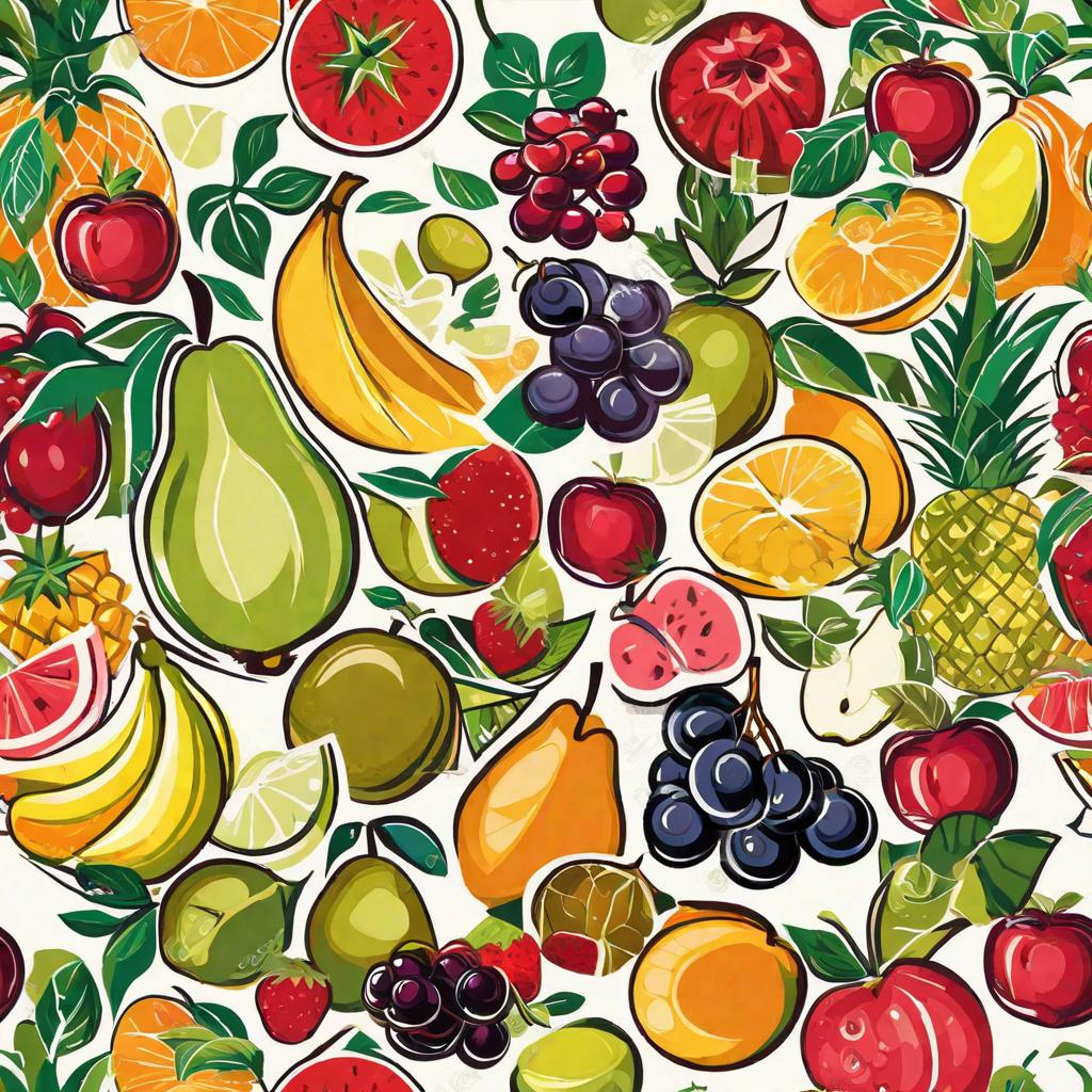  masterpiece, best quality,Create any fruit logo design