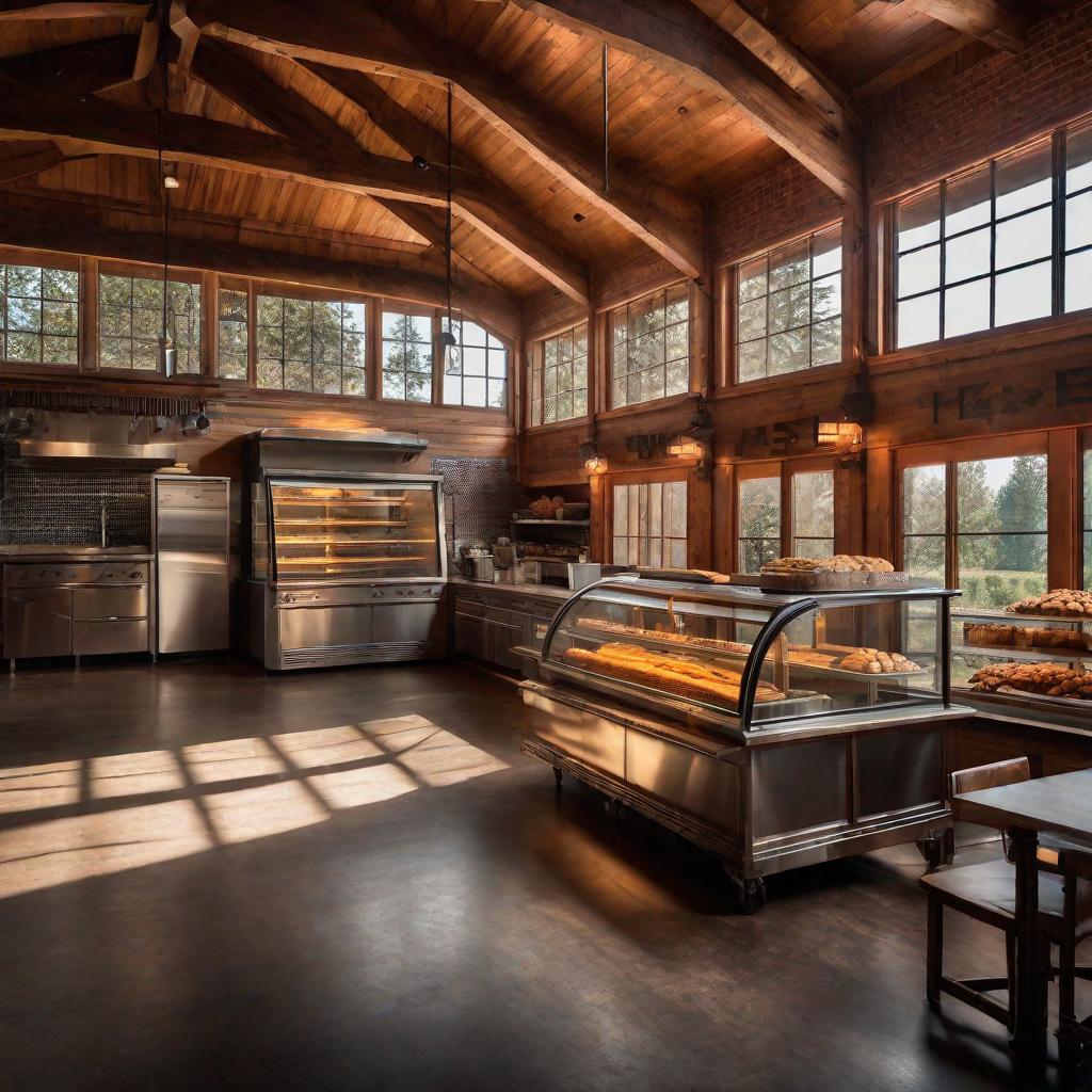  hyperrealistic, Shasta Baking Company, highly detailed, cinematic lighting, stunningly beautiful, intricate, sharp focus, f/1. 8, 85mm, (centered image composition), (professionally color graded), ((bright soft diffused light)), volumetric fog, trending on instagram, trending on tumblr, HDR 4K, 8K