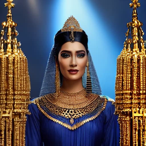  ا  باستخدام الكام ا الكاميرا A young prince wearing the crown of Egypt with blue sapphires and blue clothes hyperrealistic, full body, detailed clothing, highly detailed, cinematic lighting, stunningly beautiful, intricate, sharp focus, f/1. 8, 85mm, (centered image composition), (professionally color graded), ((bright soft diffused light)), volumetric fog, trending on instagram, trending on tumblr, HDR 4K, 8K