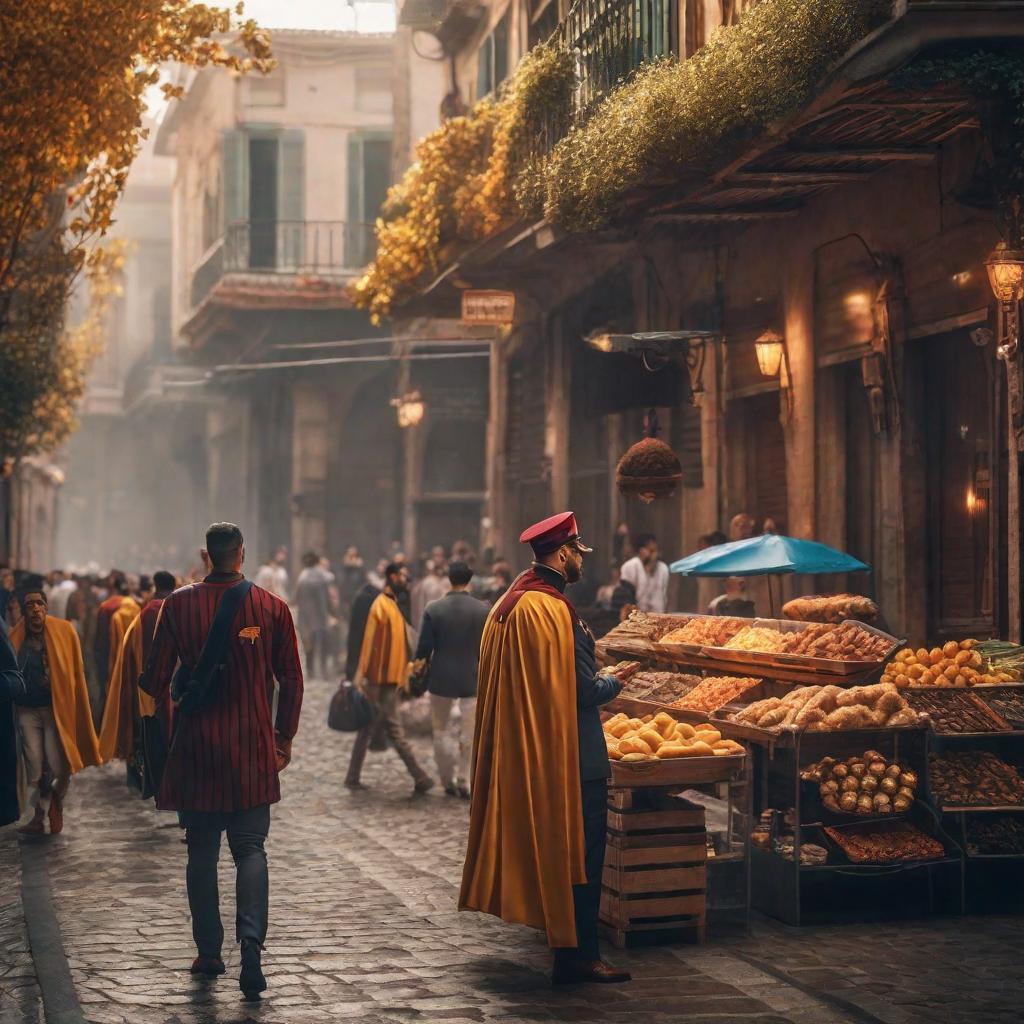  A match of the Barcelona football club versus Real Madrid where Barcelona wins 3 to 0 hyperrealistic, full body, detailed clothing, highly detailed, cinematic lighting, stunningly beautiful, intricate, sharp focus, f/1. 8, 85mm, (centered image composition), (professionally color graded), ((bright soft diffused light)), volumetric fog, trending on instagram, trending on tumblr, HDR 4K, 8K