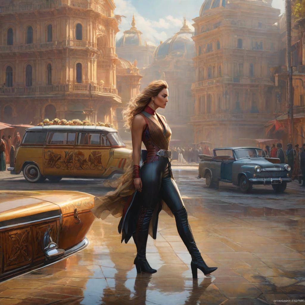  Alicia en el país de las maravillas, madura, bonita, rodeada de los íconos de la historia , artgerm, jeremy, lipkin, michael, garmash detailed digital art, radiant, light, detailed, intricate, environment hyperrealistic, full body, detailed clothing, highly detailed, cinematic lighting, stunningly beautiful, intricate, sharp focus, f/1. 8, 85mm, (centered image composition), (professionally color graded), ((bright soft diffused light)), volumetric fog, trending on instagram, trending on tumblr, HDR 4K, 8K