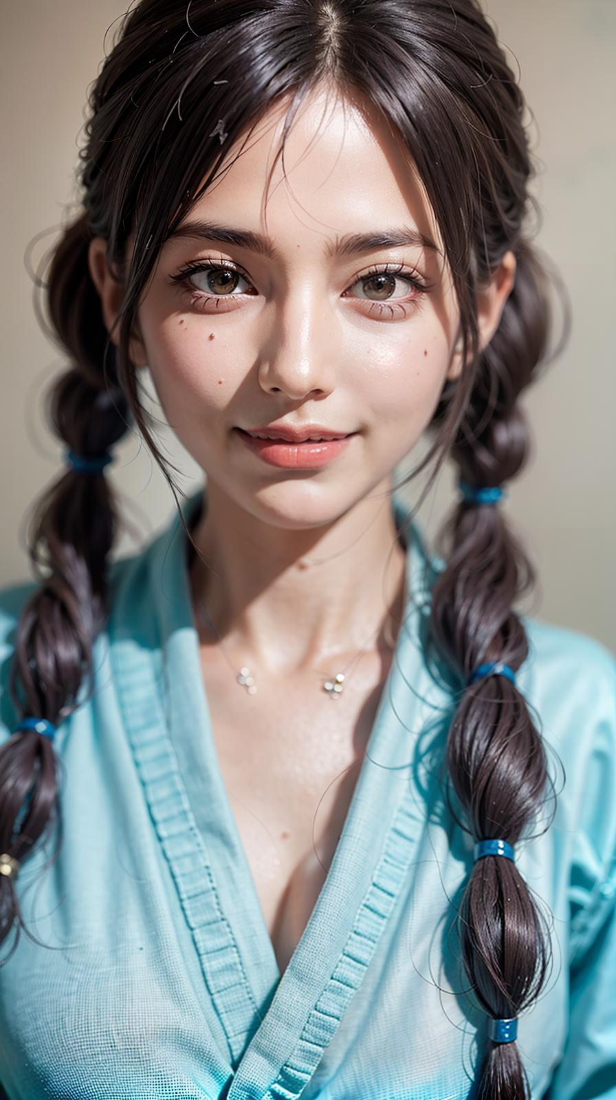  ultra high res, (photorealistic:1.4), raw photo, (realistic face), realistic eyes, (realistic skin), <lora:XXMix9_v20LoRa:0.8>, ((((masterpiece)))), best quality, very_high_resolution, ultra-detailed, in-frame, cute, , innocent, , joyful, lively, energetic, giggly, sweet, lovely, curious, expressive, , charming, traditional, kimono,  uniform, manga/anime inspired, , pigtails