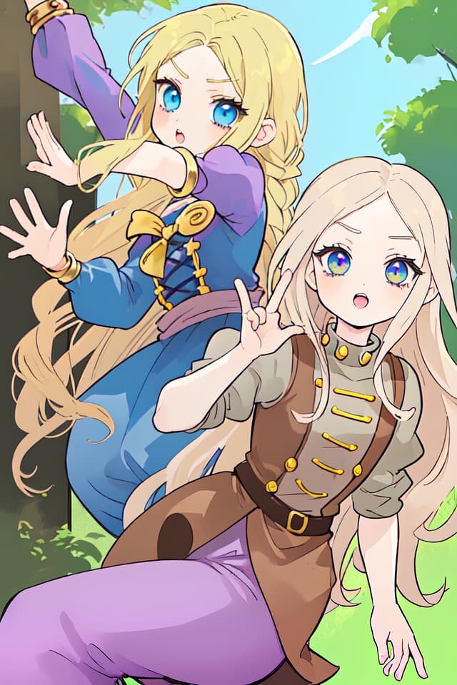  Rapunzel, JOJO STYLE, JOJO POSE, 💩, 💩,