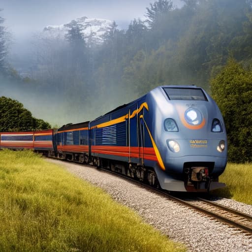  train hyperrealistic, full body, detailed clothing, highly detailed, cinematic lighting, stunningly beautiful, intricate, sharp focus, f/1. 8, 85mm, (centered image composition), (professionally color graded), ((bright soft diffused light)), volumetric fog, trending on instagram, trending on tumblr, HDR 4K, 8K