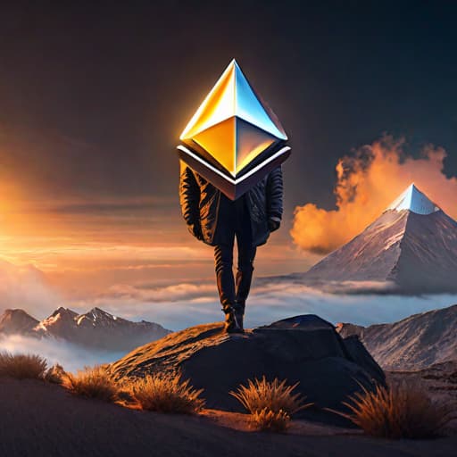  Ethereum Optimism Soars Post SEC Approval of Ether ETF hyperrealistic, full body, detailed clothing, highly detailed, cinematic lighting, stunningly beautiful, intricate, sharp focus, f/1. 8, 85mm, (centered image composition), (professionally color graded), ((bright soft diffused light)), volumetric fog, trending on instagram, trending on tumblr, HDR 4K, 8K