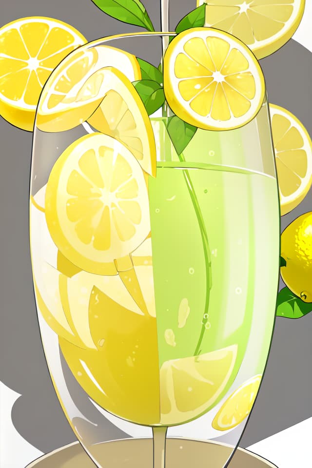  Better, mash, colorful, lemon motif