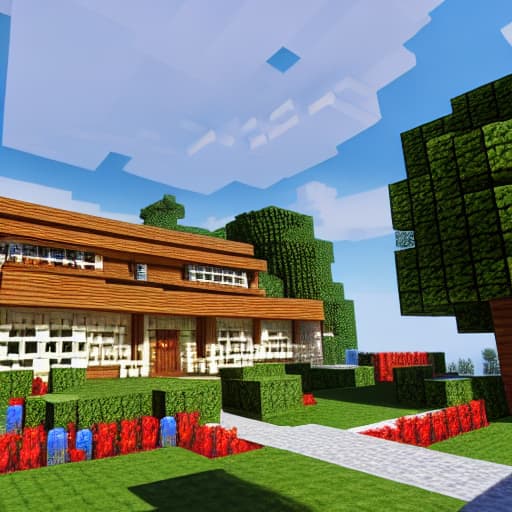  Minecraft House STAR would hyperrealistic, full body, detailed clothing, highly detailed, cinematic lighting, stunningly beautiful, intricate, sharp focus, f/1. 8, 85mm, (centered image composition), (professionally color graded), ((bright soft diffused light)), volumetric fog, trending on instagram, trending on tumblr, HDR 4K, 8K