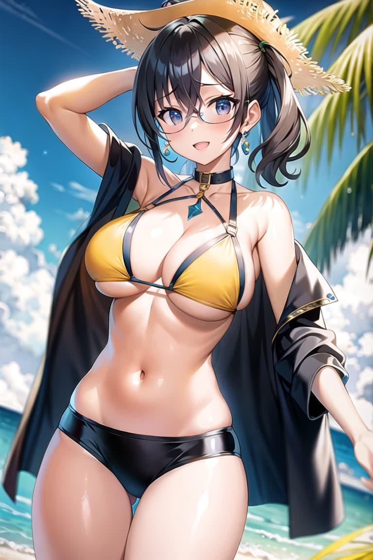  master piece , best quality,bikini bust