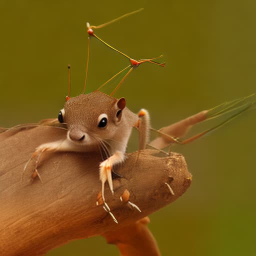 mdjrny-v4 style Squirrel-headed stick insect