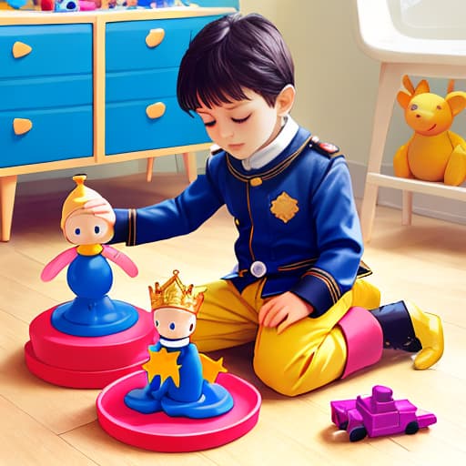  toy planrt with little prince