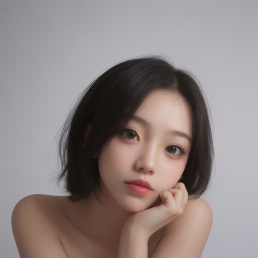  girl, best quality, solo, headshot, simple background