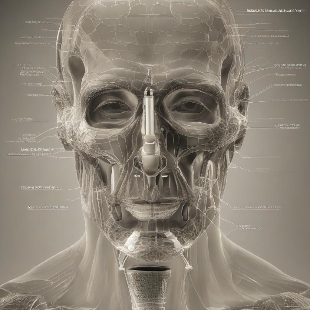  nasal examination anatomy [Same As: nasal anatomy examination] [Synonyms: examination of the nose in terms of its structure, nasal structure assessment] [Related Concepts: nasal cavity, septum, turbinates, apex, nostrils, olfactory bulb] hyperrealistic, full body, detailed clothing, highly detailed, cinematic lighting, stunningly beautiful, intricate, sharp focus, f/1. 8, 85mm, (centered image composition), (professionally color graded), ((bright soft diffused light)), volumetric fog, trending on instagram, trending on tumblr, HDR 4K, 8K