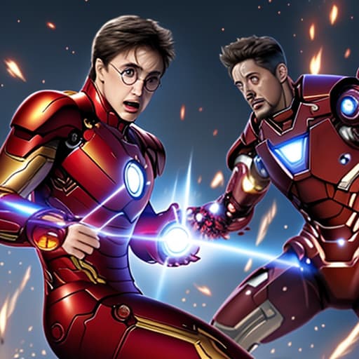  Harry Potter vs iron man