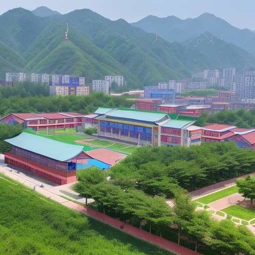  Please design a school emblem for the school. The school is a primary school and a kindergarten. The name of the school is Wangyin School District of Qin 'an County. The school emblem should have the name of the school.