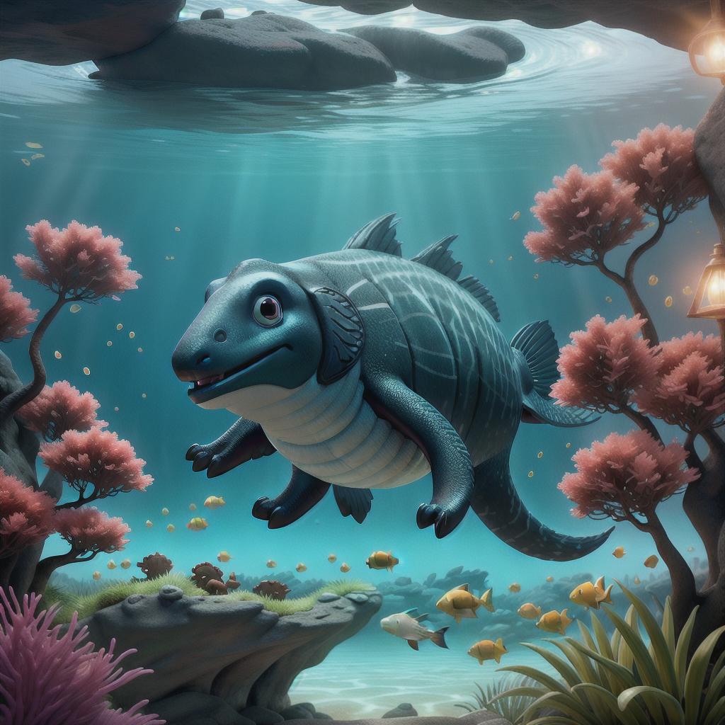  "An ilration of a young and their mother arriving at an island populated with various and -friendly animals, with a hint of a mystical underwater world visible in the background. The looks amazed and excited. The scene should be colorful, vint, and energizing, without any text, sch bubbles, or letters." hyperrealistic, full body, detailed clothing, highly detailed, cinematic lighting, stunningly beautiful, intricate, sharp focus, f/1. 8, 85mm, (centered image composition), (professionally color graded), ((bright soft diffused light)), volumetric fog, trending on instagram, trending on tumblr, HDR 4K, 8K