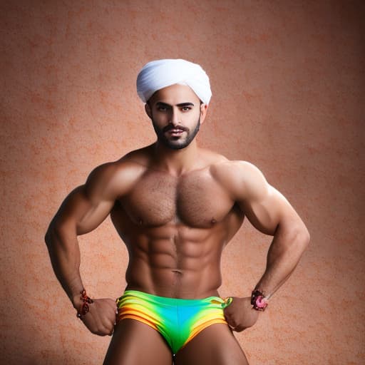 portrait+ style arabian homosexual queer fitness model very cute dude face