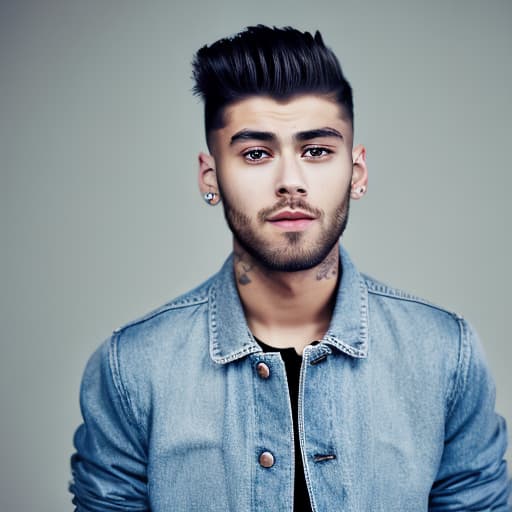 portrait+ style zayn malik queer face