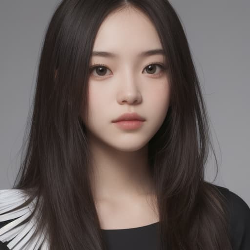  girl, best quality, solo, headshot, simple background