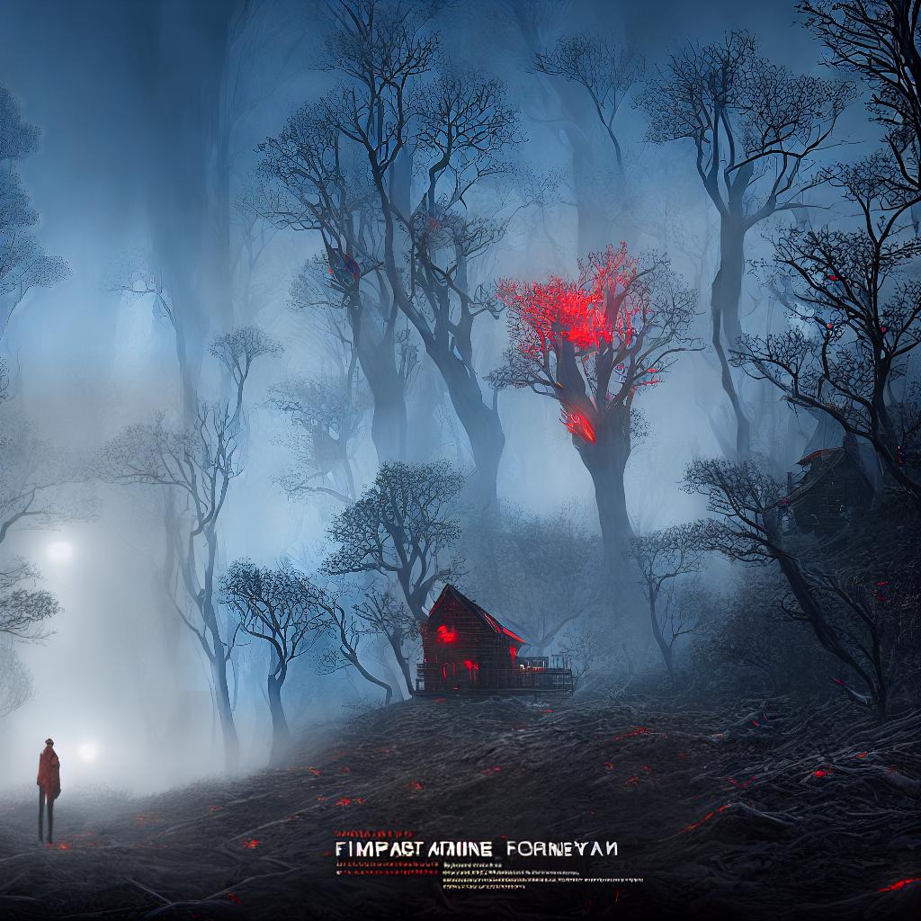  Create a masterpiece with the best quality, 8k resolution, and high detailed, ultra-detailed art. The main subject of the scene is a terrifying ghost (with glowing red eyes) lurking in a spooky forest. The scene also includes dense fog, moonlight shining through the trees, eerie shadows (emphasizing the ghost's presence), and an old, dilapidated cabin in the background. hyperrealistic, full body, detailed clothing, highly detailed, cinematic lighting, stunningly beautiful, intricate, sharp focus, f/1. 8, 85mm, (centered image composition), (professionally color graded), ((bright soft diffused light)), volumetric fog, trending on instagram, trending on tumblr, HDR 4K, 8K