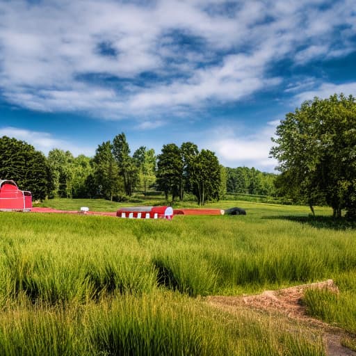  farm hyperrealistic, full body, detailed clothing, highly detailed, cinematic lighting, stunningly beautiful, intricate, sharp focus, f/1. 8, 85mm, (centered image composition), (professionally color graded), ((bright soft diffused light)), volumetric fog, trending on instagram, trending on tumblr, HDR 4K, 8K