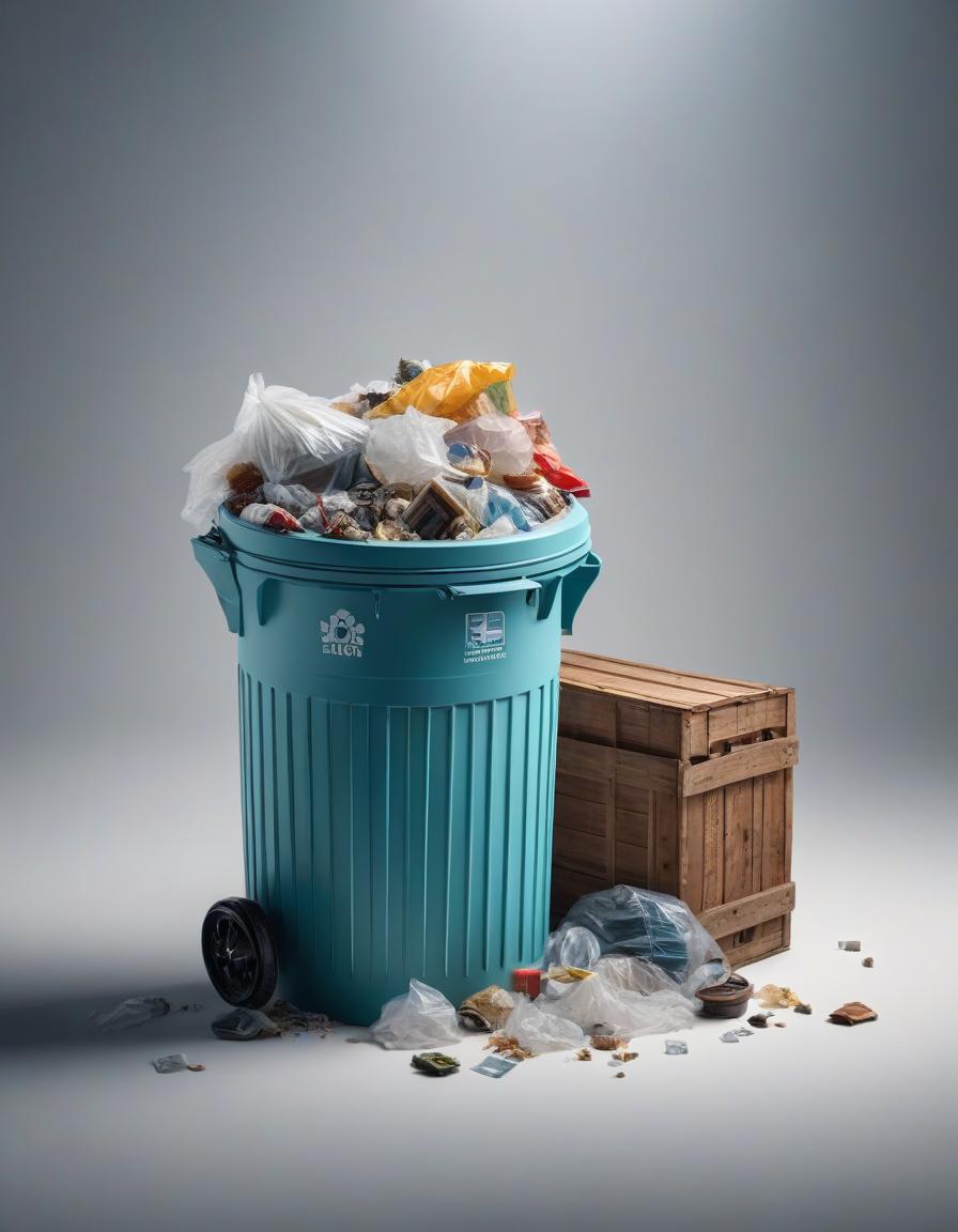  trash can on white background hyperrealistic, full body, detailed clothing, highly detailed, cinematic lighting, stunningly beautiful, intricate, sharp focus, f/1. 8, 85mm, (centered image composition), (professionally color graded), ((bright soft diffused light)), volumetric fog, trending on instagram, trending on tumblr, HDR 4K, 8K