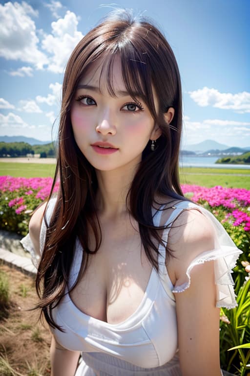  G cup, half dress, (Masterpiece, BestQuality:1.3), (ultra detailed:1.2), (hyperrealistic:1.3), (RAW photo:1.2),High detail RAW color photo, professional photograph, (Photorealistic:1.4), (realistic:1.4), ,professional lighting, (japanese), beautiful face, (realistic face)