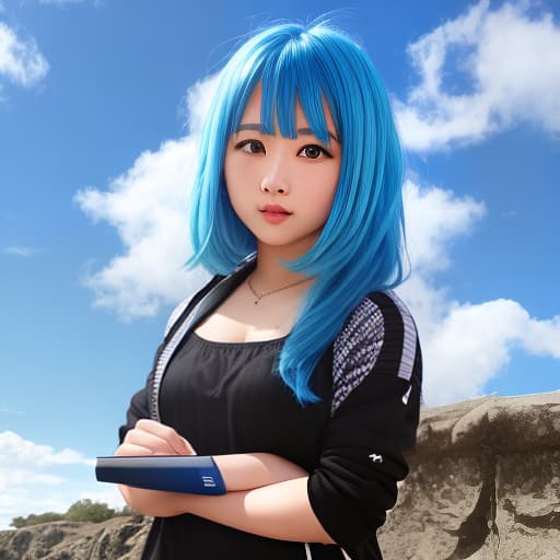  Quarter, blue hair, very cute , , , showing, nothing on, clean , female games