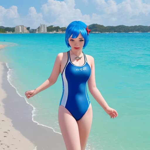  Draw a swimsuit rem,