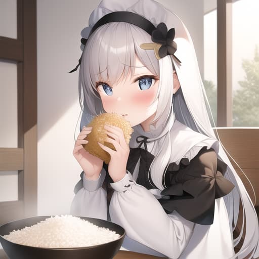  A sister who eats rice