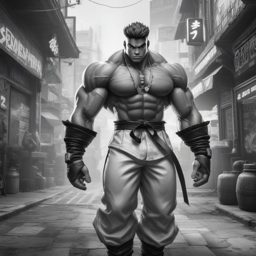  Street Fighter style Sketch a cartoon character with a question mark instead of face, black and white, cute hero. . vibrant, dynamic, arcade, 2D fighting game, highly detailed, reminiscent of Street Fighter series hyperrealistic, full body, detailed clothing, highly detailed, cinematic lighting, stunningly beautiful, intricate, sharp focus, f/1. 8, 85mm, (centered image composition), (professionally color graded), ((bright soft diffused light)), volumetric fog, trending on instagram, trending on tumblr, HDR 4K, 8K