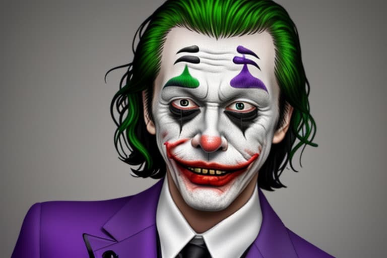  Joker face crying