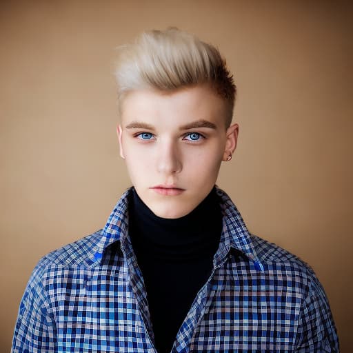 portrait+ style czech homosexual queer twink blonde very cute dude face