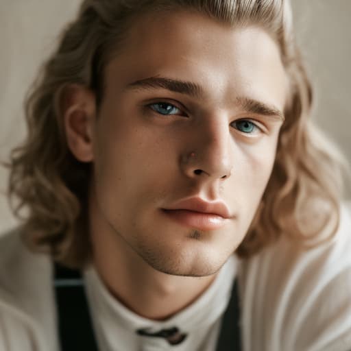 portrait+ style czech homosexual twink blonde very cute dude face