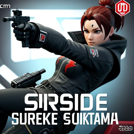  in style of 3D game, cover strike game