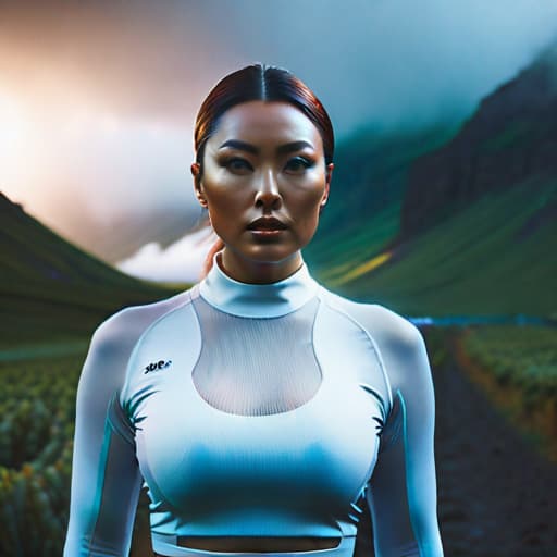  Utopia, 8k , realistic render hyperrealistic, full body, detailed clothing, highly detailed, cinematic lighting, stunningly beautiful, intricate, sharp focus, f/1. 8, 85mm, (centered image composition), (professionally color graded), ((bright soft diffused light)), volumetric fog, trending on instagram, trending on tumblr, HDR 4K, 8K