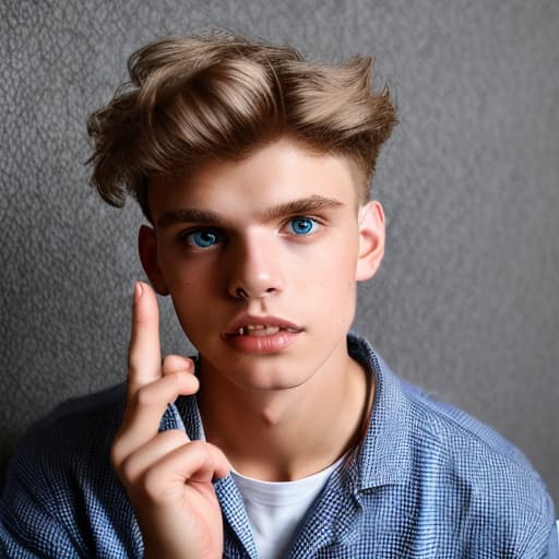 portrait+ style czech homosexual twink blonde very cute dude face