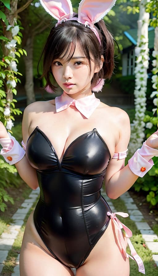  , , Japanese, beautiful, cute, female college student, pink bunny , open legs, E cup, (Masterpiece, BestQuality:1.3), (ultra detailed:1.2), (hyperrealistic:1.3), (RAW photo:1.2),High detail RAW color photo, professional photograph, (Photorealistic:1.4), (realistic:1.4), ,professional lighting, (japanese), beautiful face, (realistic face)