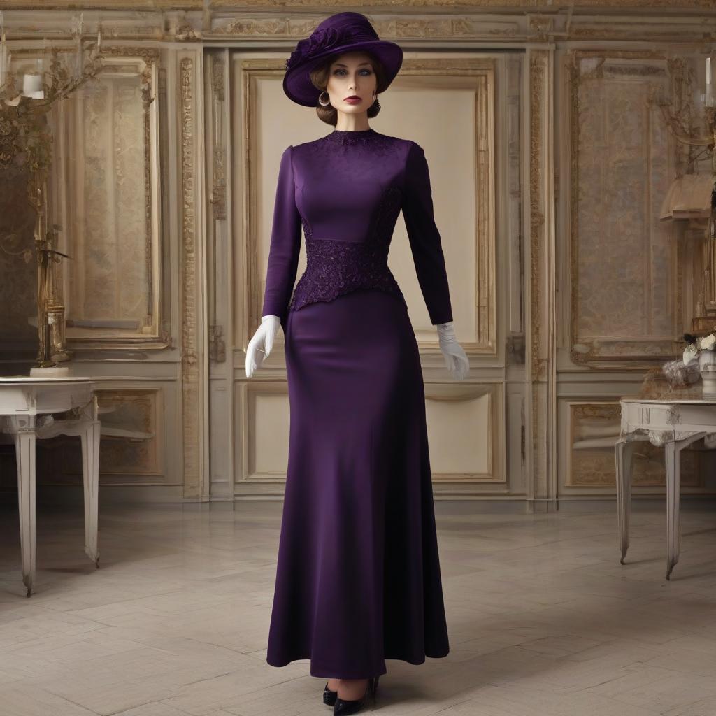  Vintage sad beauty in a black purple dress 1960s. hyperrealistic, full body, detailed clothing, highly detailed, cinematic lighting, stunningly beautiful, intricate, sharp focus, f/1. 8, 85mm, (centered image composition), (professionally color graded), ((bright soft diffused light)), volumetric fog, trending on instagram, trending on tumblr, HDR 4K, 8K