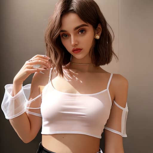  transparent sensual mini short crop top