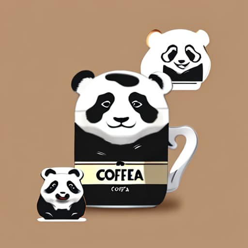  LOGO name: Panda coffee, unlimited form of expression, simple, high-end, easy to identify, unlimited color, try to have panda, coffee two elements, can be combined with Chinese and English. ，