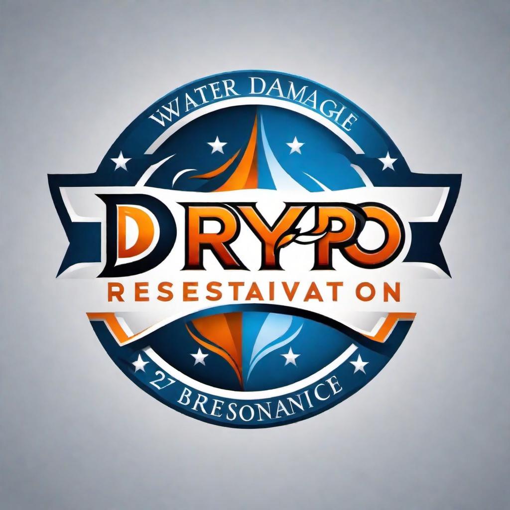  Create several diverse logo designs for a water damage restoration company named 'DryPro 24hr'. The logos should represent the company's quick and professional service in water damage restoration, possibly featuring symbols such as water, a home, a shield, or a 24-hour indication. Ensure the designs are clean, professional, and use a color palette that includes blue, white, and potentially green to imply eco-friendliness and trust. hyperrealistic, full body, detailed clothing, highly detailed, cinematic lighting, stunningly beautiful, intricate, sharp focus, f/1. 8, 85mm, (centered image composition), (professionally color graded), ((bright soft diffused light)), volumetric fog, trending on instagram, trending on tumblr, HDR 4K, 8K