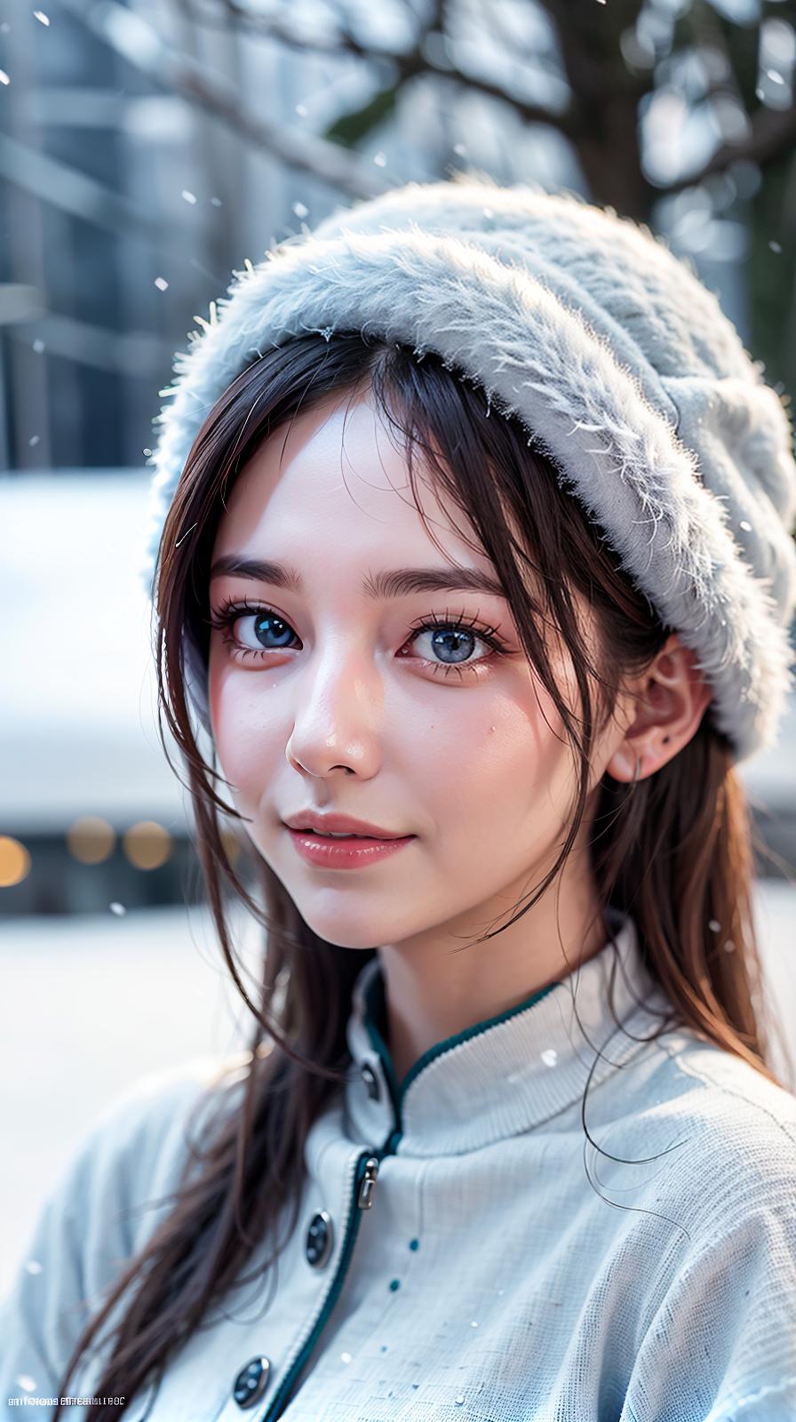  ultra high res, (photorealistic:1.4), raw photo, (realistic face), realistic eyes, (realistic skin), <lora:XXMix9_v20LoRa:0.8>, ((((masterpiece)))), best quality, very_high_resolution, ultra-detailed, in-frame, beautiful , snow, angelic face, pristine beauty, fair complexion, pure innocence, sparkling eyes, snow-white hair, ethereal beauty, delicate features, ethereal presence, icy beauty, enchanting smile, snow , captivating charm, frosty elegance, snowflake beauty, frost-ed skin, winter enchantment, icy blue eyes, delicate snowfall