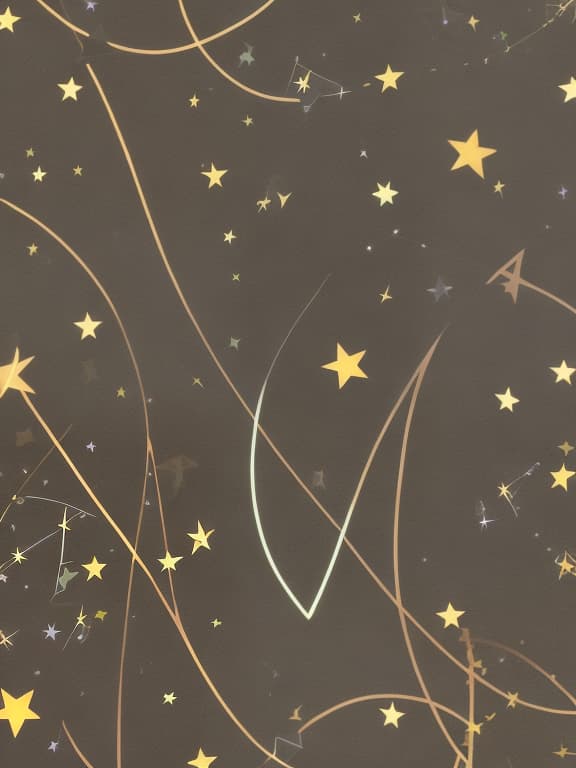  Cute musical notes and sparkling stars and gems wallpaper