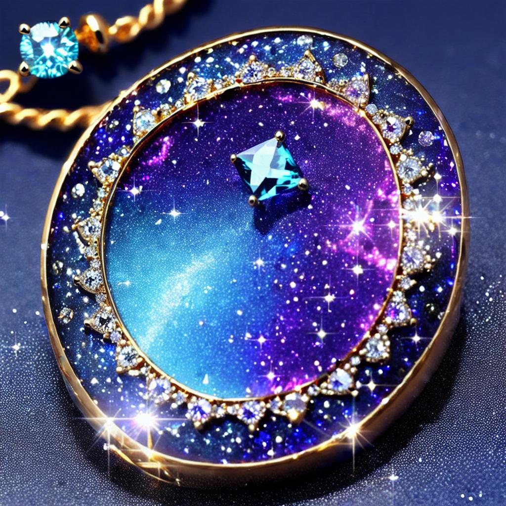  Universe in a diamond sparkling fantastic gemstone with the word eratostone on it