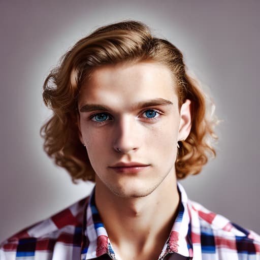 portrait+ style czech homosexual queer twink blonde very cute dude face