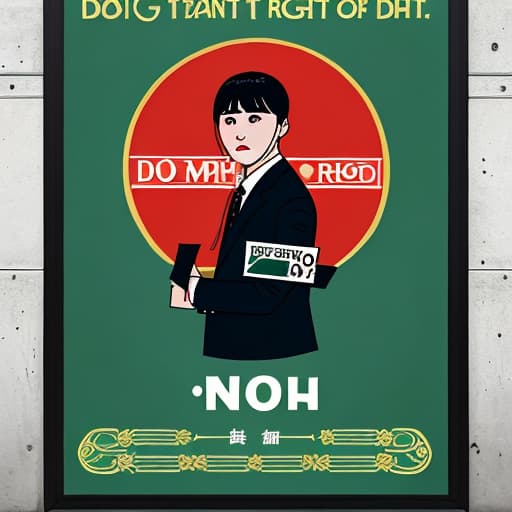  Draw a queuing poster with the words "Do not fight, do not rob, orderly passage" on it. The words should be large and eye-catching. The picture size is 70CM*110CM.